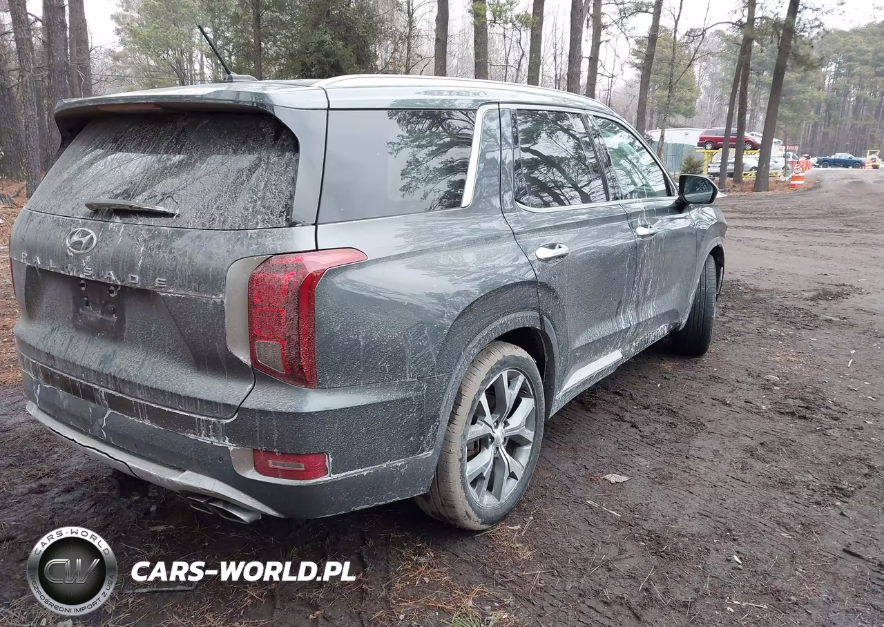 2021 Hyundai Palisade Sel VIN:KM8R34HE6MU286842 - 4