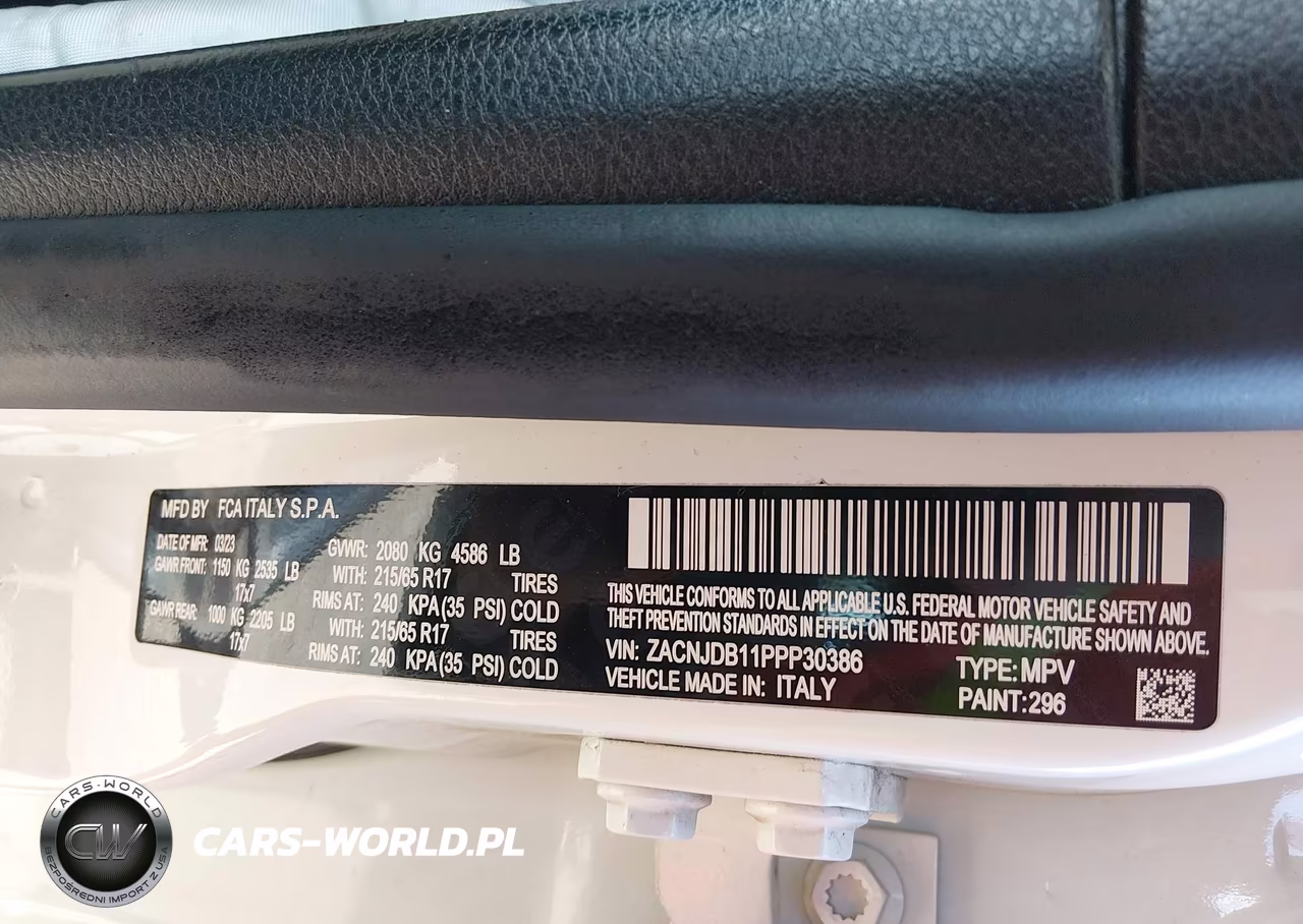 2023 Jeep Renegade Upland 4X4 VIN:ZACNJDB11PPP30386 - 9