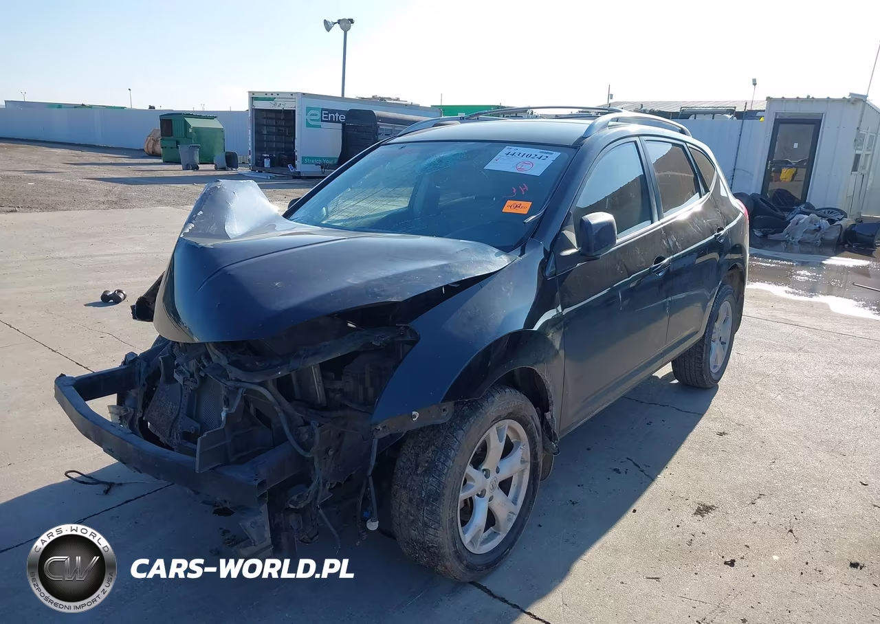 2008 Nissan Rogue Sl VIN:JN8AS58T48W301913 - 2