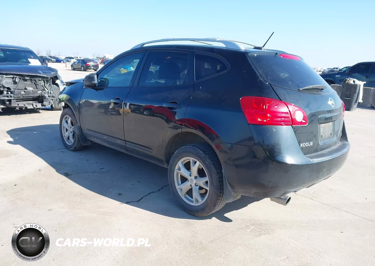 2008 Nissan Rogue Sl VIN:JN8AS58T48W301913 - 3