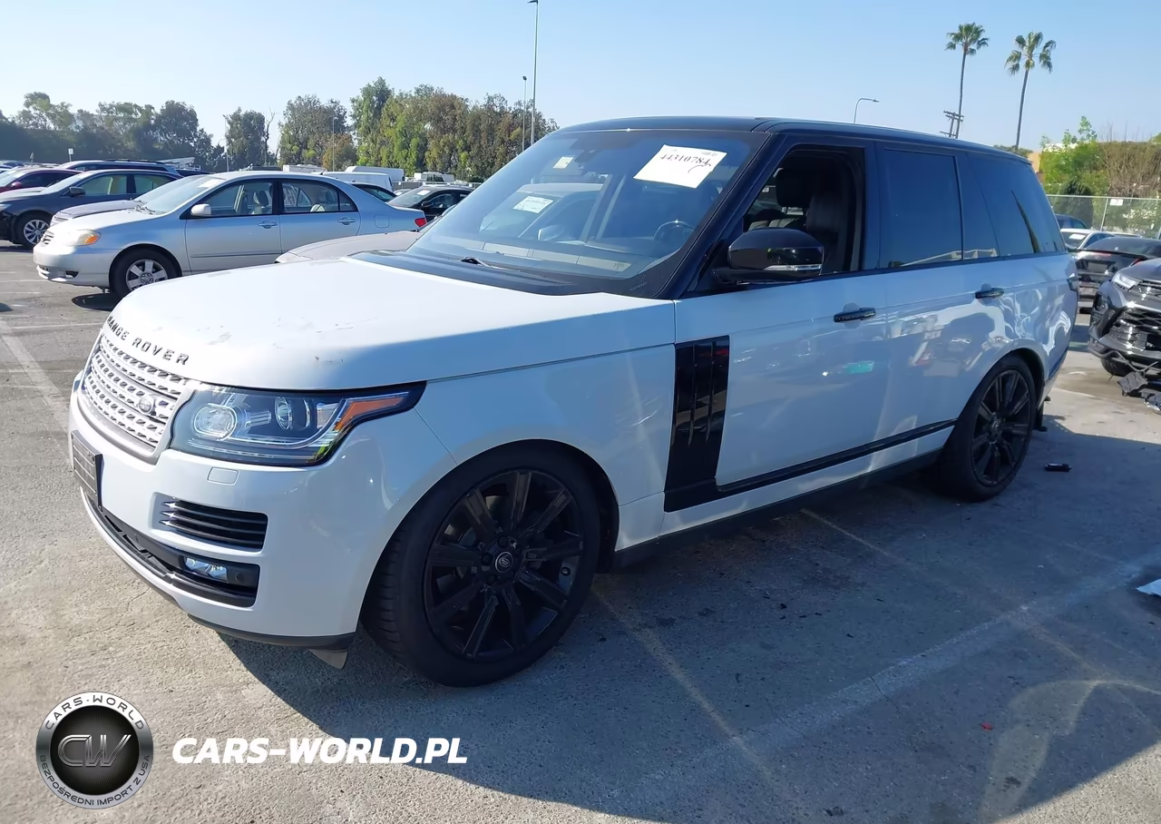 2016 Land Rover Range Rover 3.0L V6 Turbocharged Diesel Hse Td6 VIN:SALGS2KF1GA260331 - 2