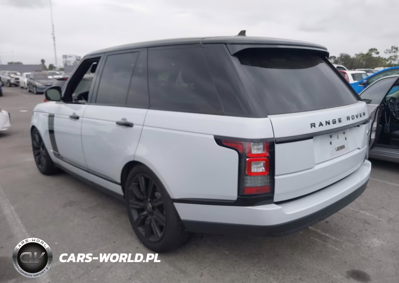 2016 Land Rover Range Rover 3.0L V6 Turbocharged Diesel Hse Td6 VIN:SALGS2KF1GA260331 - 3