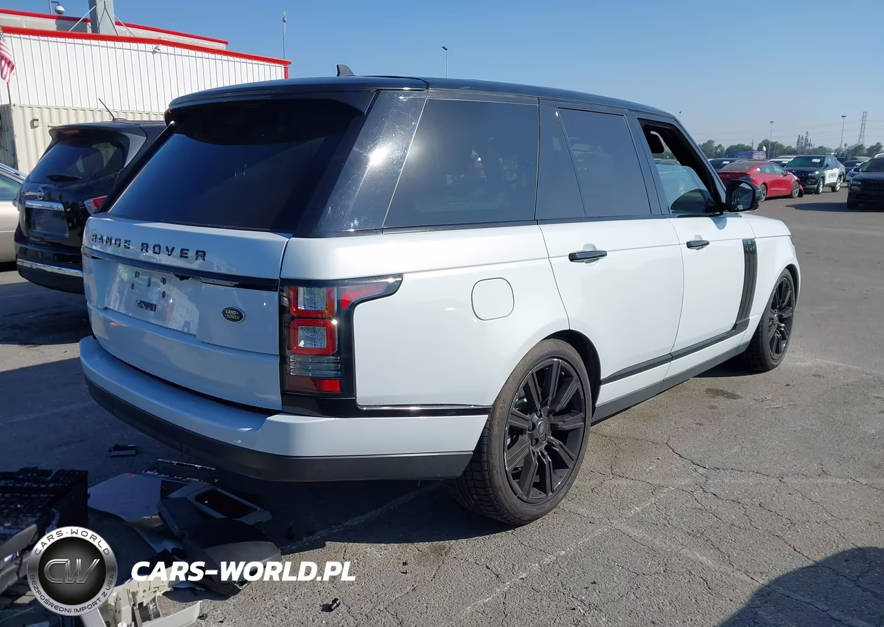 2016 Land Rover Range Rover 3.0L V6 Turbocharged Diesel Hse Td6 VIN:SALGS2KF1GA260331 - 4
