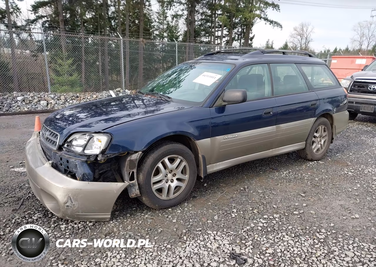 2004 Subaru Outback VIN:4S3BH675647639888 - 2
