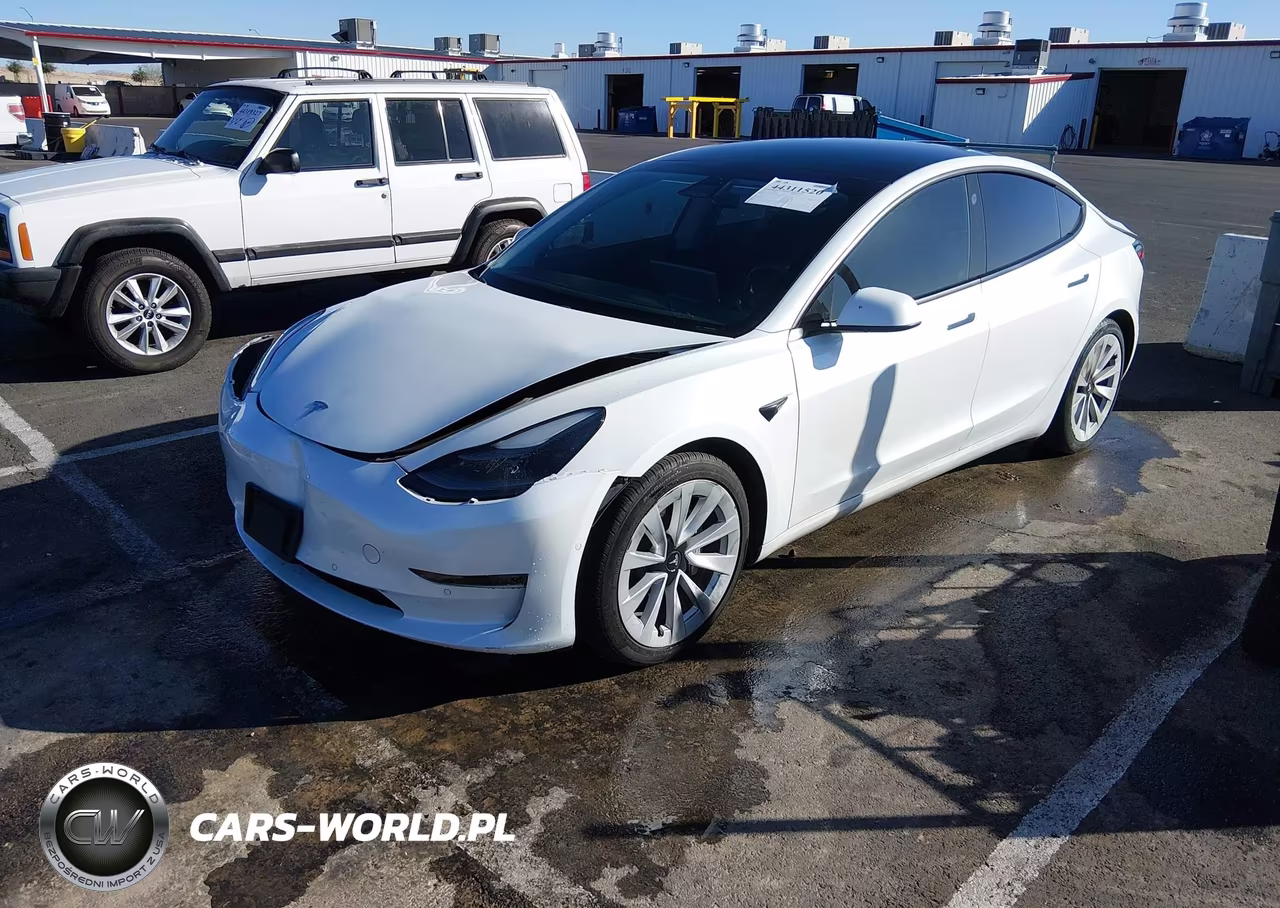 2021 Tesla Model 3 Standard Range Plus Rear-Wheel Drive VIN:5YJ3E1EA3MF921996 - 2