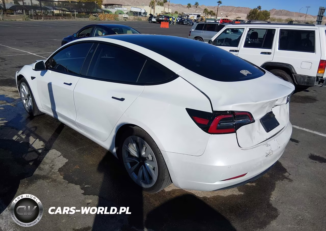 2021 Tesla Model 3 Standard Range Plus Rear-Wheel Drive VIN:5YJ3E1EA3MF921996 - 3