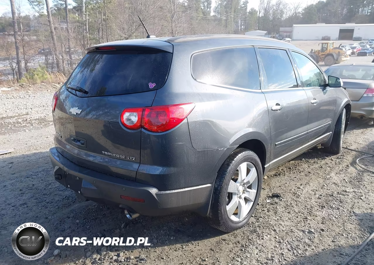 2009 Chevrolet Traverse Ltz VIN:1GNER33D09S117355 - 4