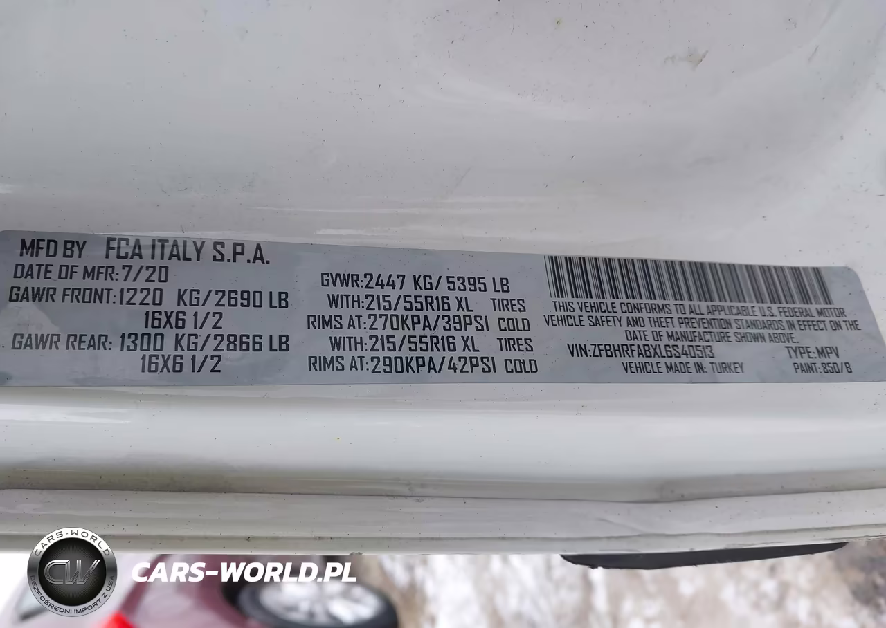 2020 Ram Promaster City Tradesman VIN:ZFBHRFABXL6S40513 - 9