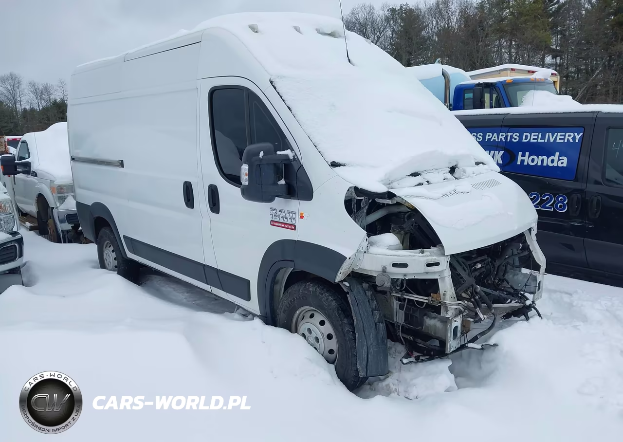 2019 Ram Promaster 1500 High Roof 136 Wb VIN:3C6TRVBG9KE556772 - 1