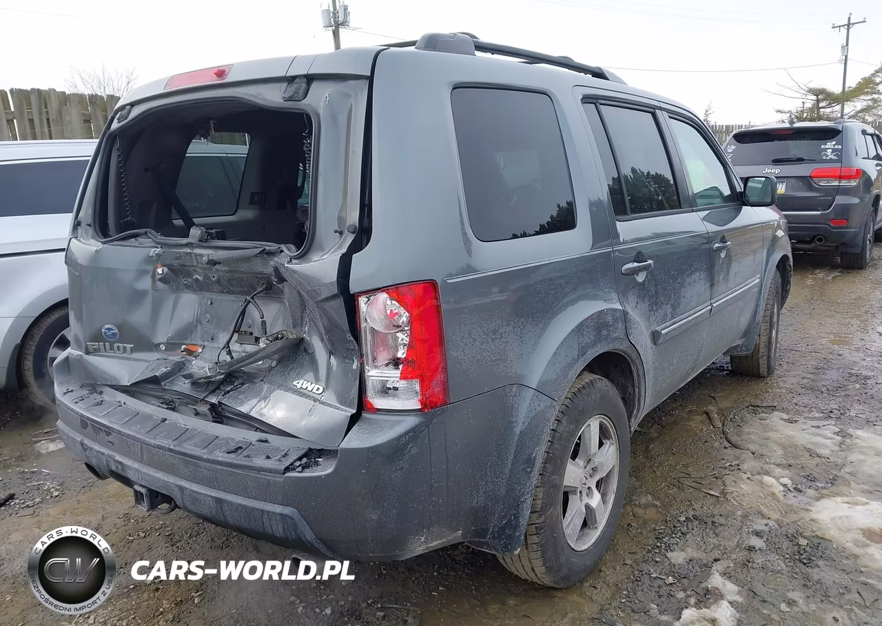 2011 Honda Pilot Ex-L VIN:5FNYF4H68BB029395 - 4