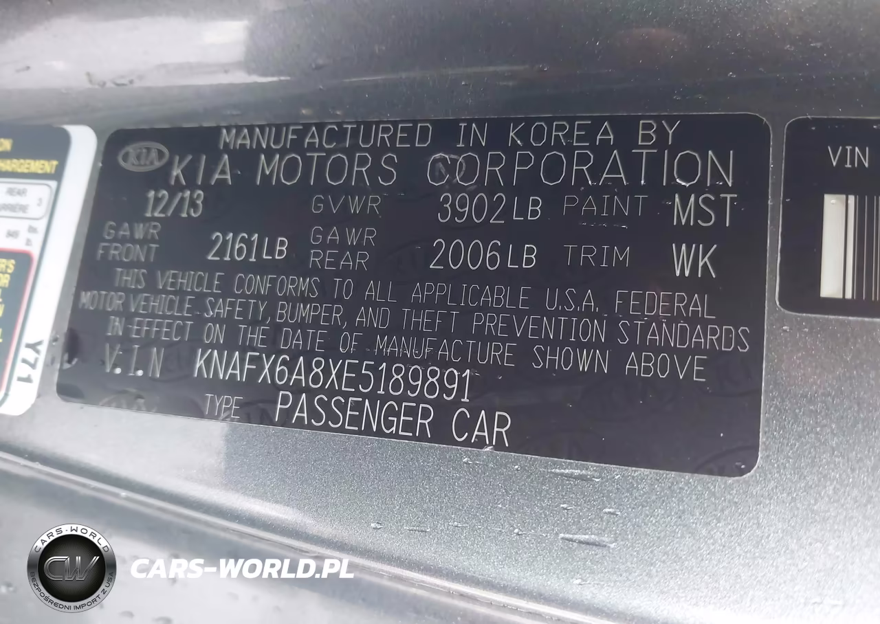 2014 Kia Forte Koup Ex VIN:KNAFX6A8XE5189891 - 9