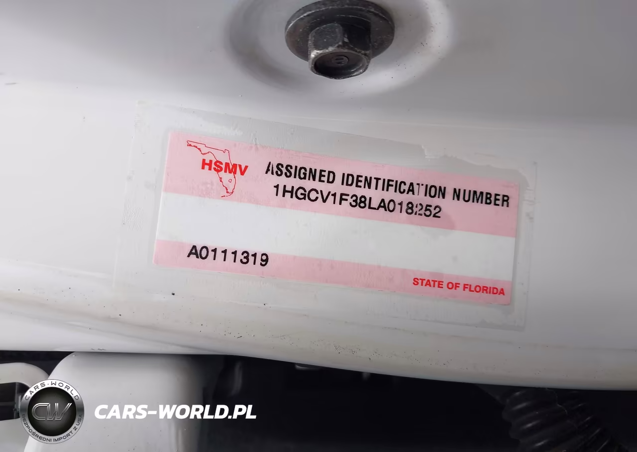 2020 Honda Accord Sport VIN:1HGCV1F38LA018252 - 9
