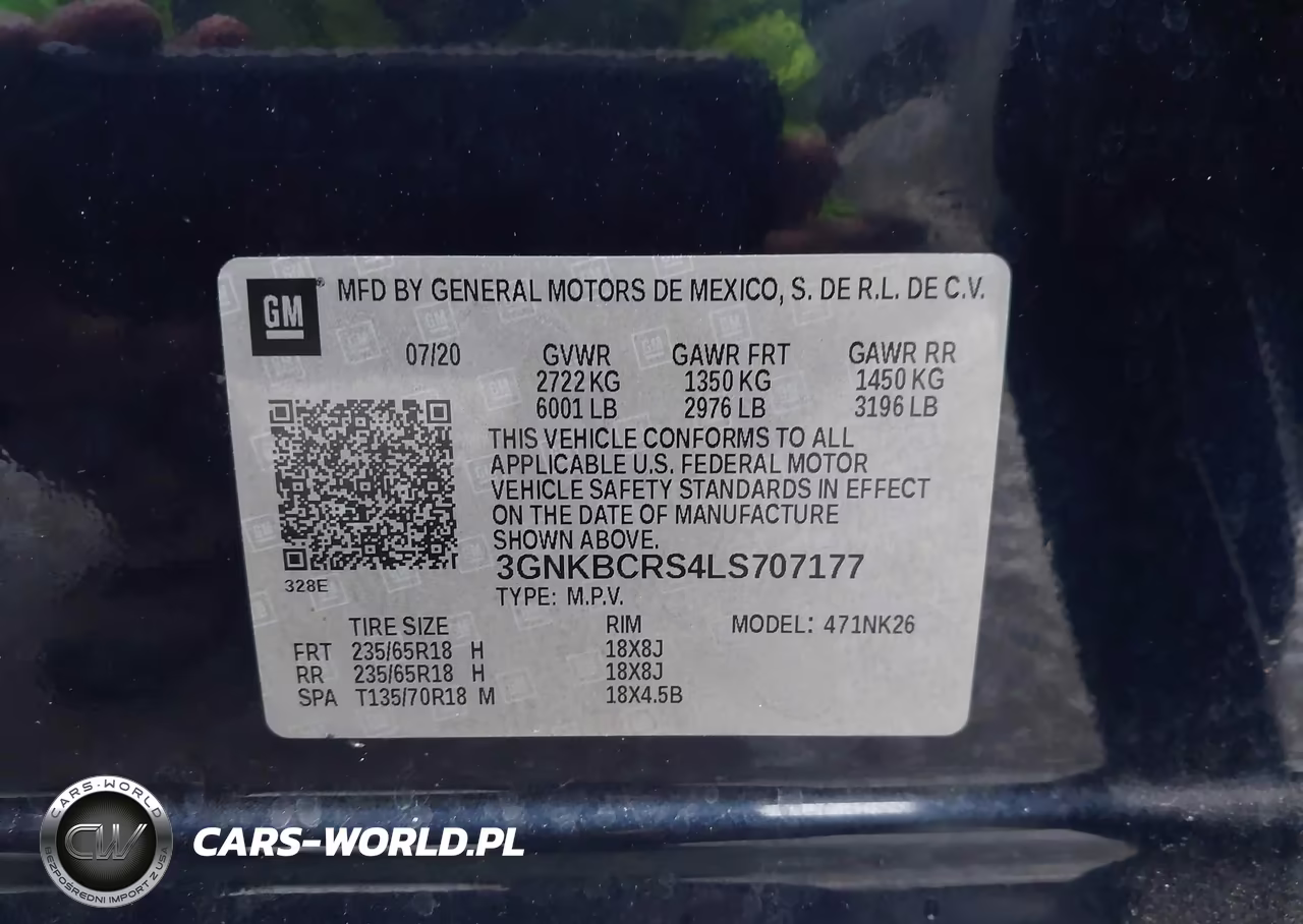 2020 Chevrolet Blazer Fwd 2Lt VIN:3GNKBCRS4LS707177 - 9