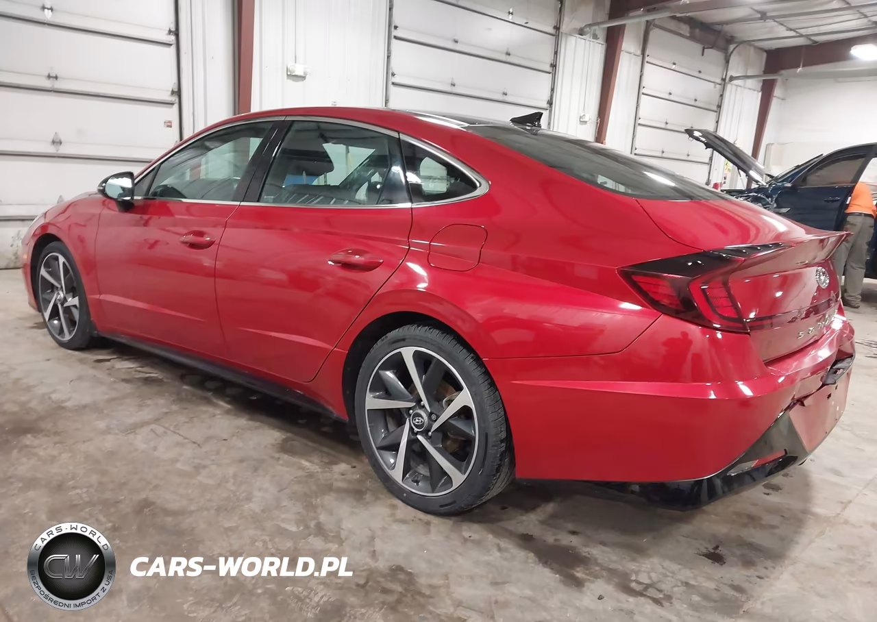 2021 Hyundai Sonata Sel Plus VIN:5NPEJ4J29MH092874 - 3