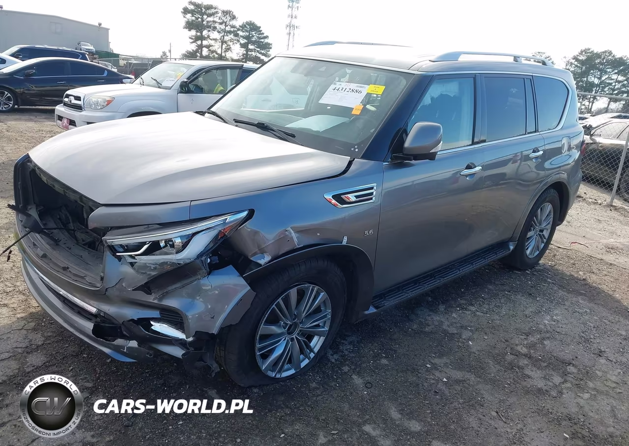 2020 Infiniti Qx80 Luxe VIN:JN8AZ2NF8L9702655 - 2