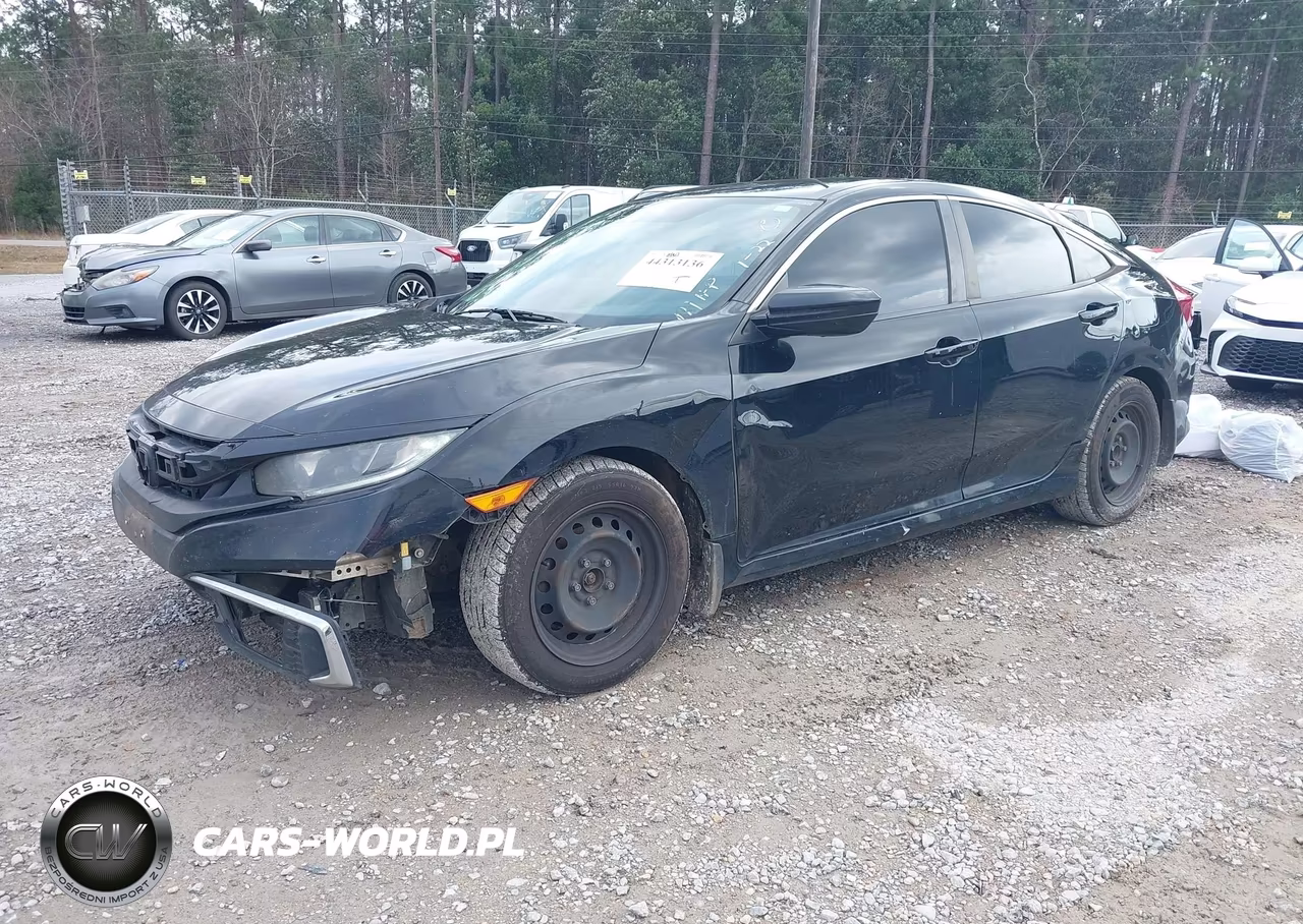 2020 Honda Civic Lx VIN:19XFC2F64LE022880 - 2