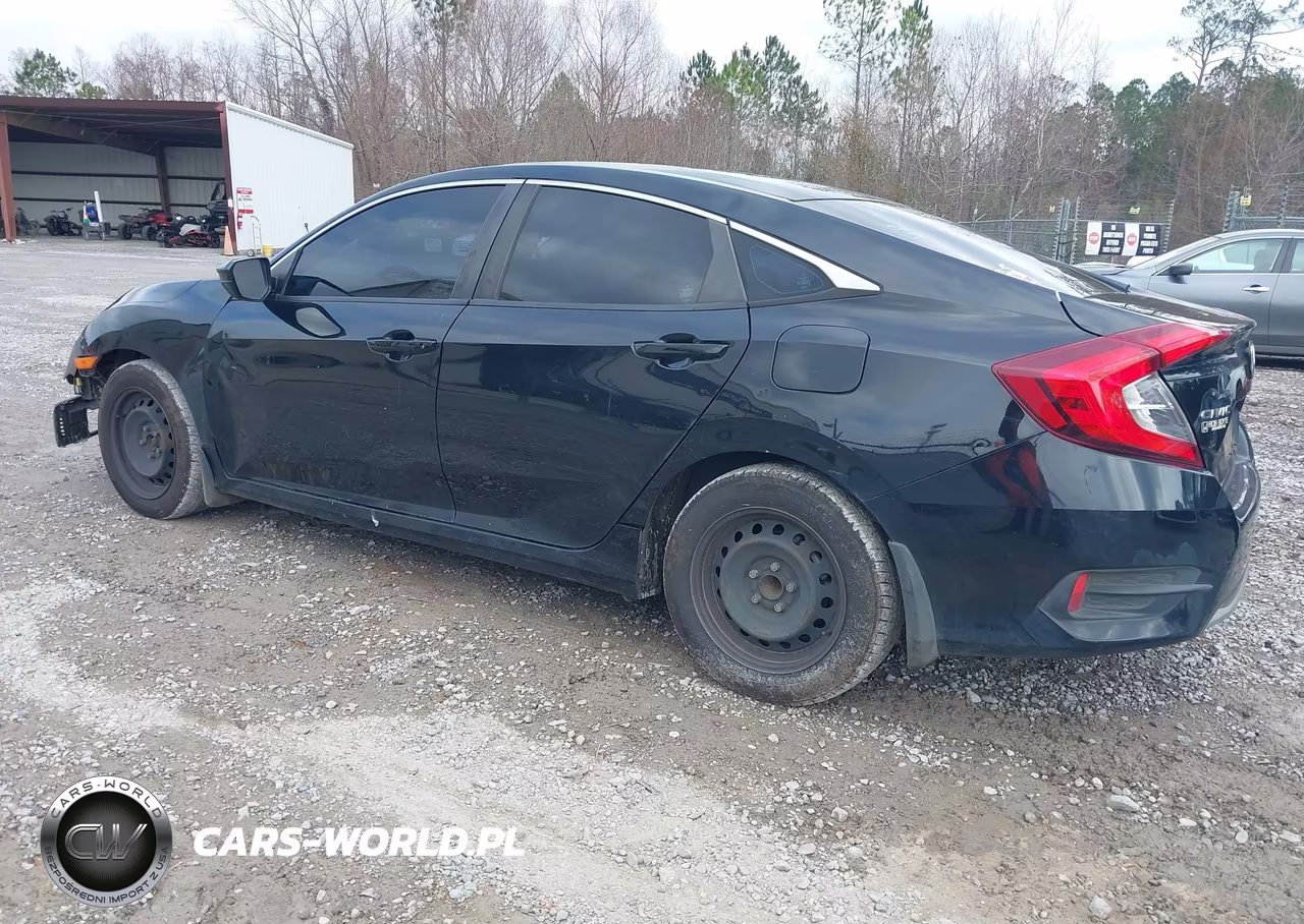 2020 Honda Civic Lx VIN:19XFC2F64LE022880 - 3