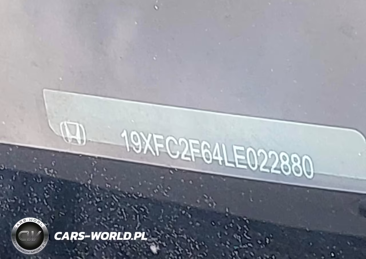 2020 Honda Civic Lx VIN:19XFC2F64LE022880 - 9