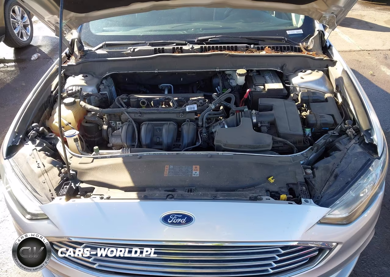 2017 Ford Fusion S VIN:3FA6P0G70HR196130 - 10
