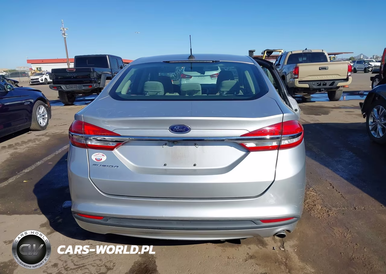 2017 Ford Fusion S VIN:3FA6P0G70HR196130 - 16