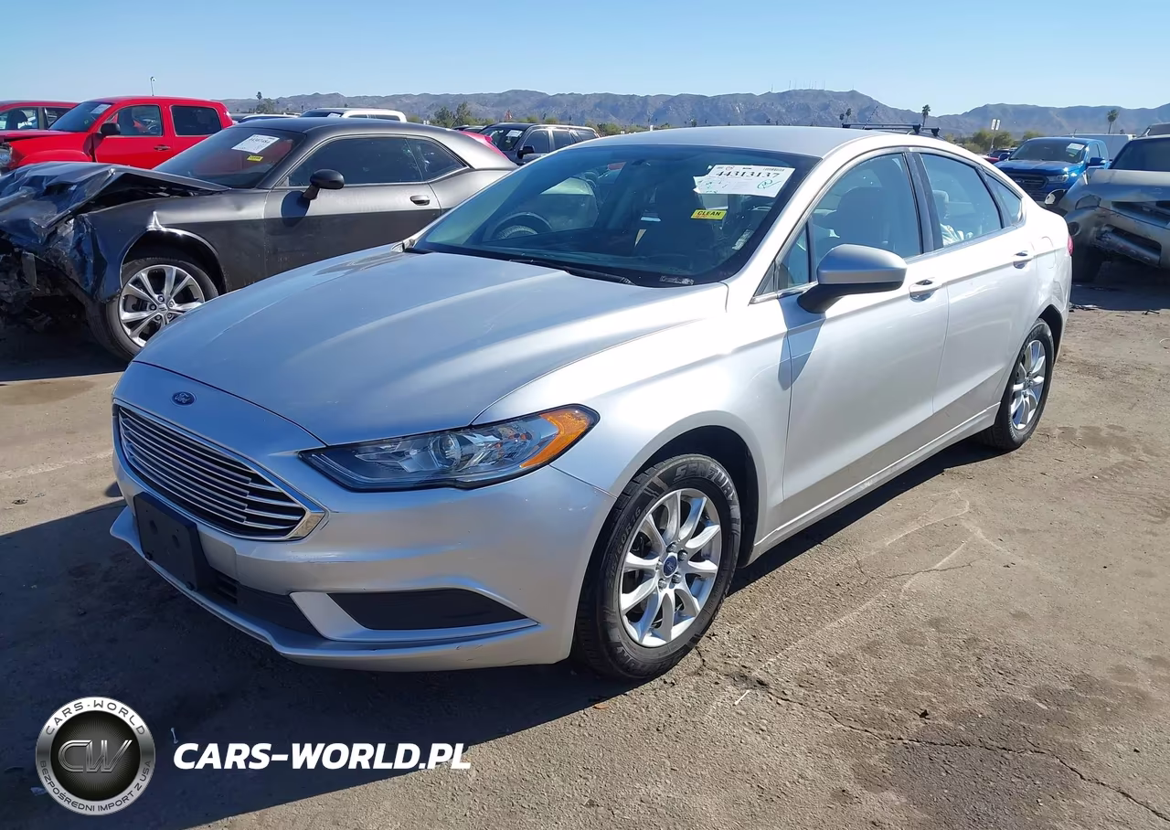 2017 Ford Fusion S VIN:3FA6P0G70HR196130 - 2