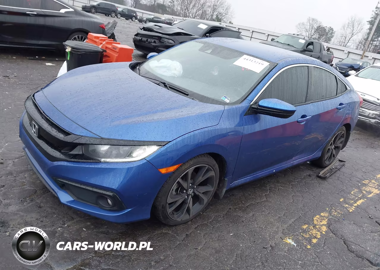 2021 Honda Civic Sport VIN:2HGFC2F89MH544820 - 2