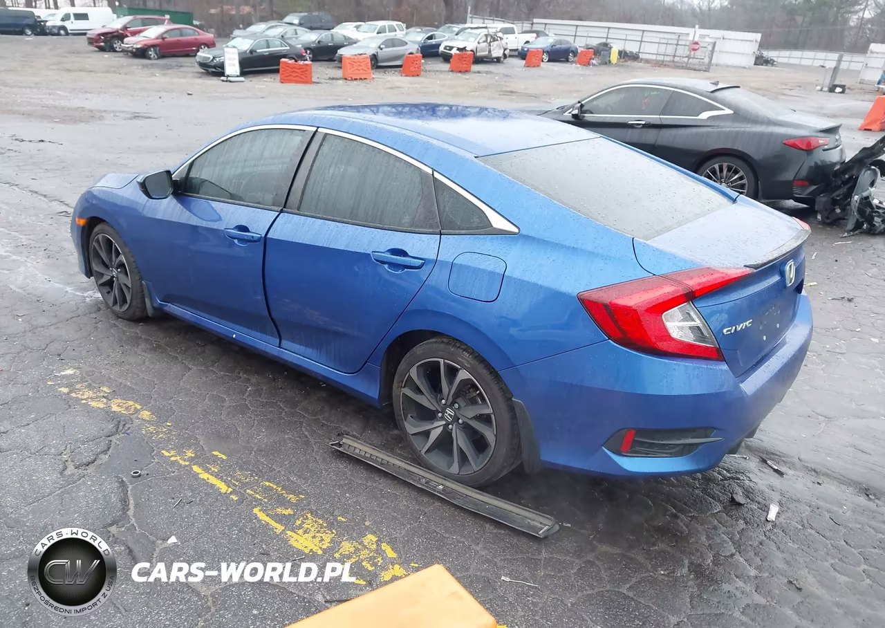 2021 Honda Civic Sport VIN:2HGFC2F89MH544820 - 3