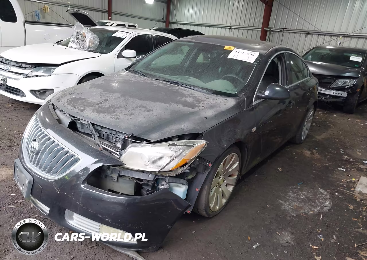 2011 Buick Regal Cxl Turbo Russelsheim VIN:W04G05GV2B1138014 - 2