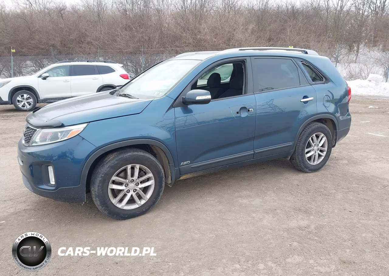 2015 Kia Sorento Lx V6 VIN:5XYKTDA72FG610830 - 2