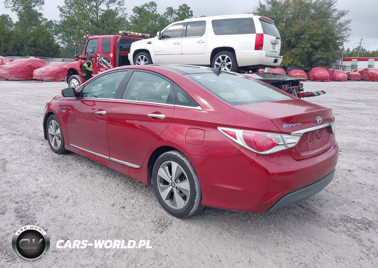 2012 Hyundai Sonata Hybrid VIN:KMHEC4A48CA046563 - 3