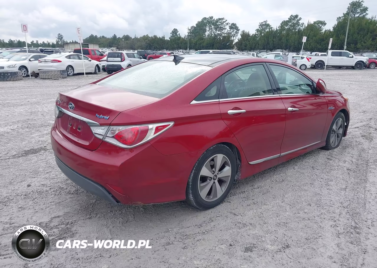 2012 Hyundai Sonata Hybrid VIN:KMHEC4A48CA046563 - 4