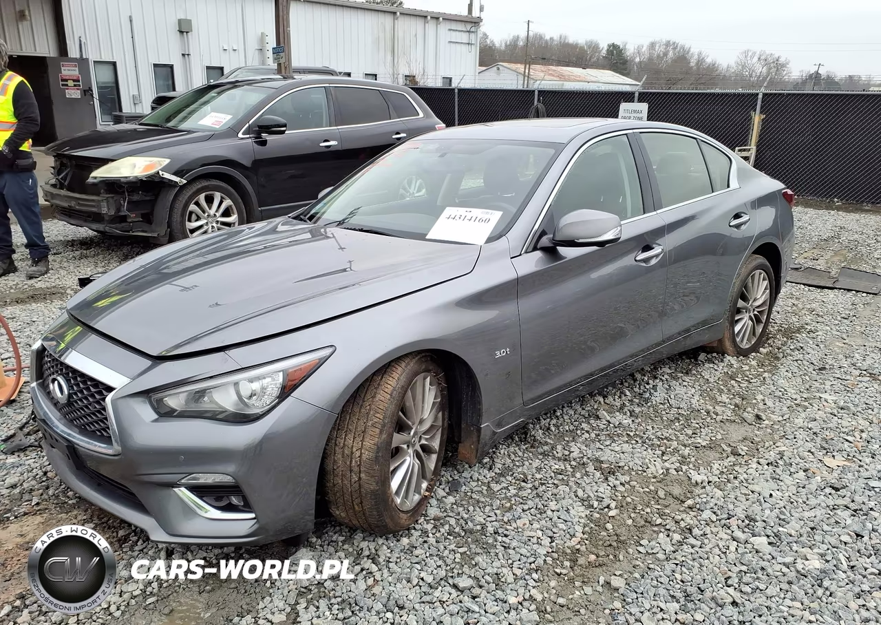 2018 Infiniti Q50 3.0T Luxe VIN:JN1EV7AR5JM431525 - 2