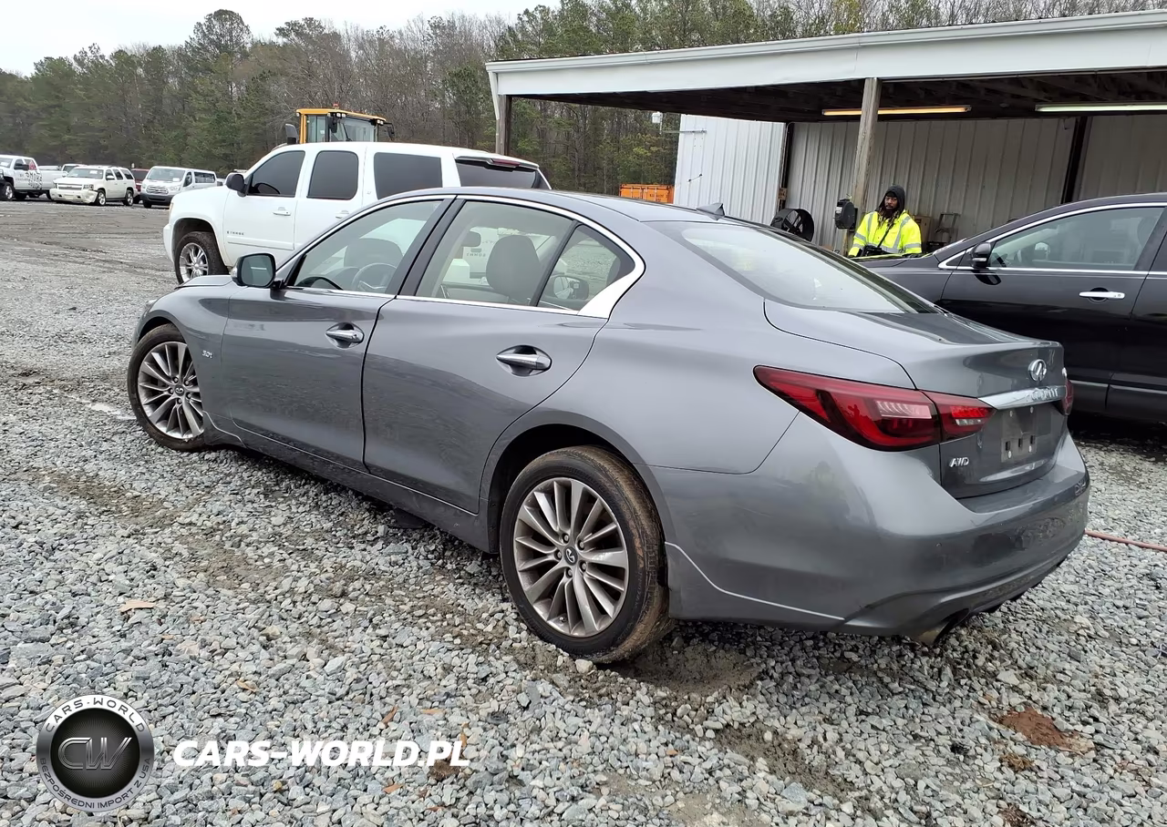 2018 Infiniti Q50 3.0T Luxe VIN:JN1EV7AR5JM431525 - 3