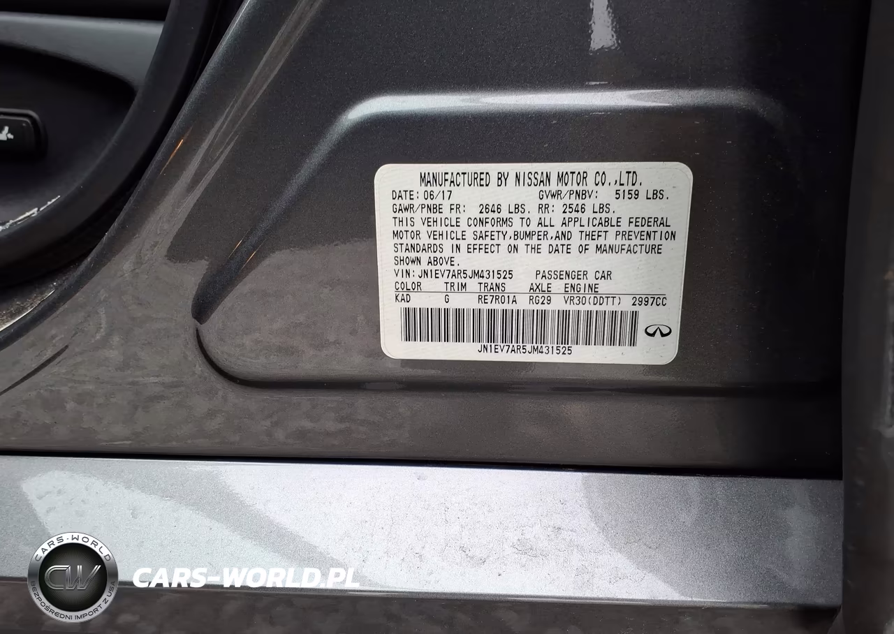 2018 Infiniti Q50 3.0T Luxe VIN:JN1EV7AR5JM431525 - 9