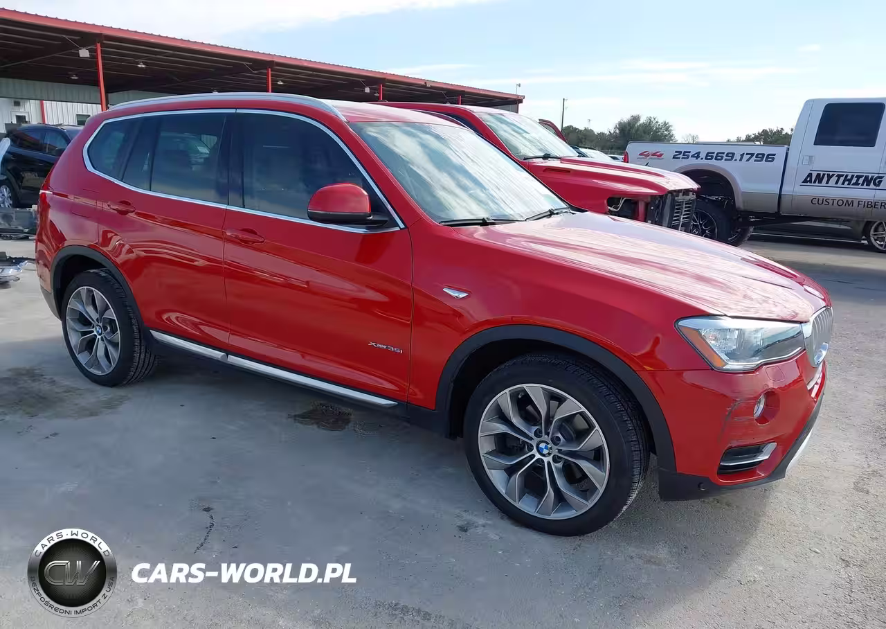 2016 BMW X3 xDrive35I