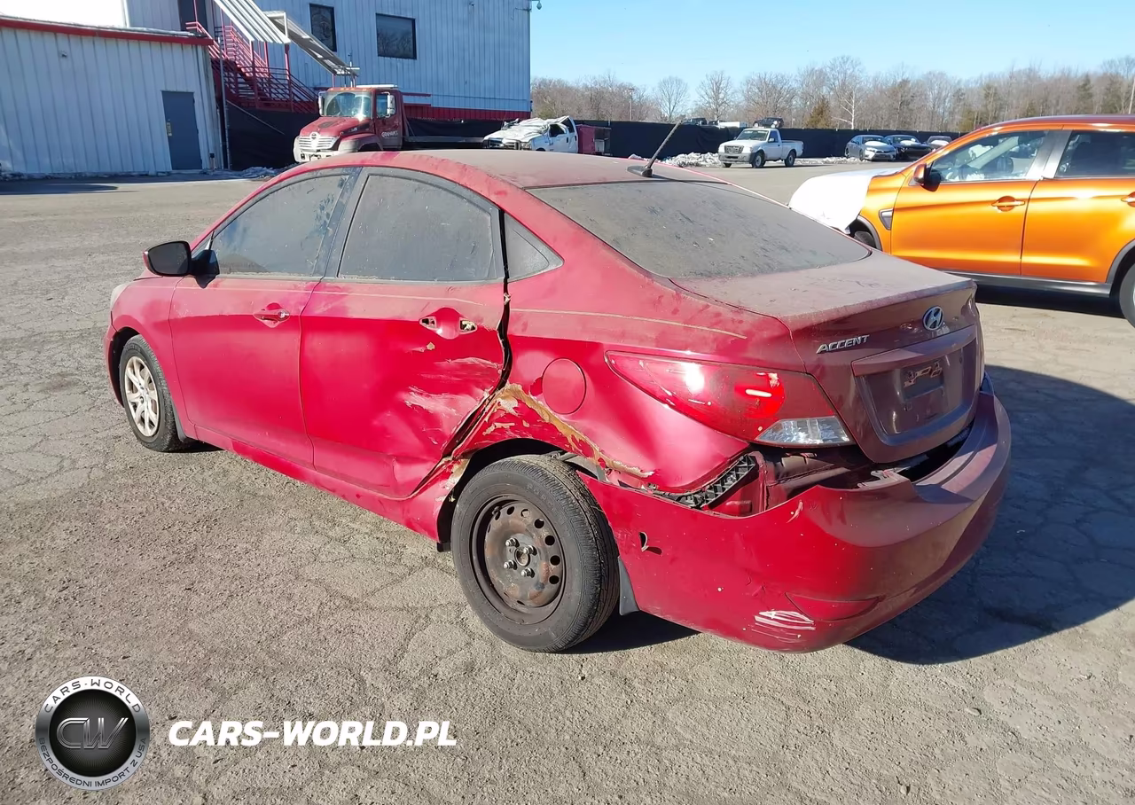 2013 Hyundai Accent Gls VIN:KMHCT4AE5DU305509 - 3