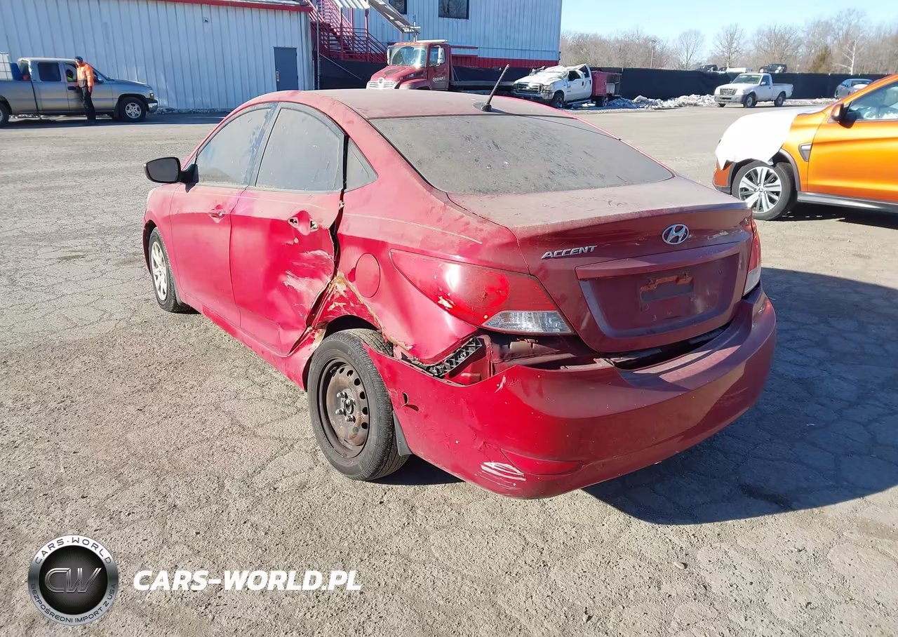 2013 Hyundai Accent Gls VIN:KMHCT4AE5DU305509 - 6