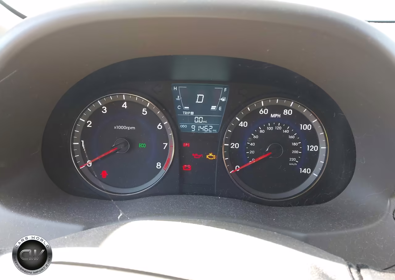 2013 Hyundai Accent Gls VIN:KMHCT4AE5DU305509 - 7