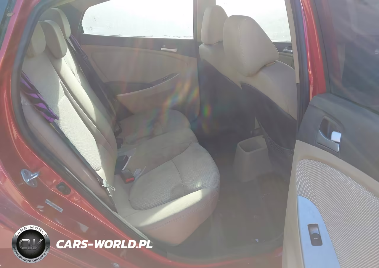 2013 Hyundai Accent Gls VIN:KMHCT4AE5DU305509 - 8