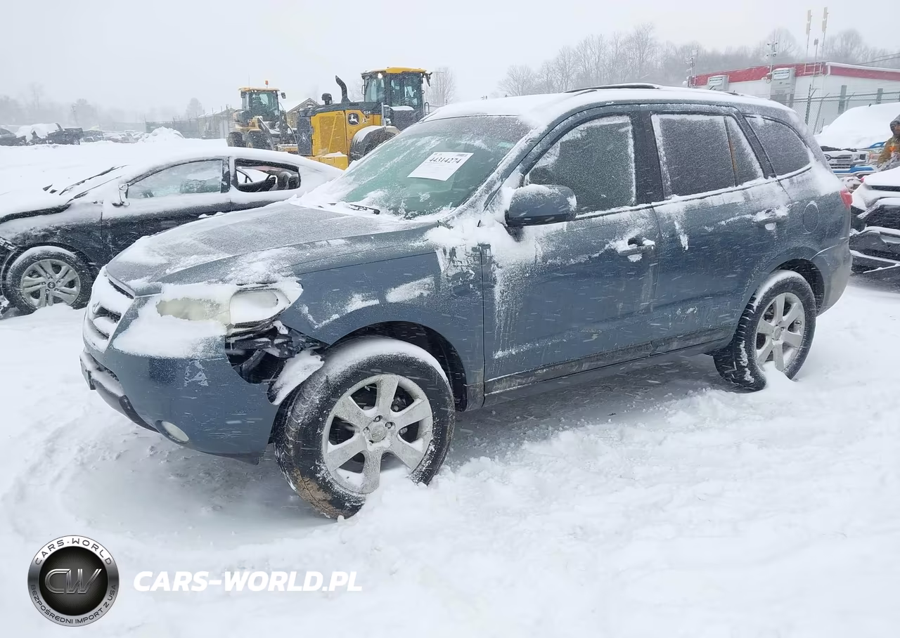 2007 Hyundai Santa Fe Limited-Se VIN:5NMSH13E87H089762 - 2