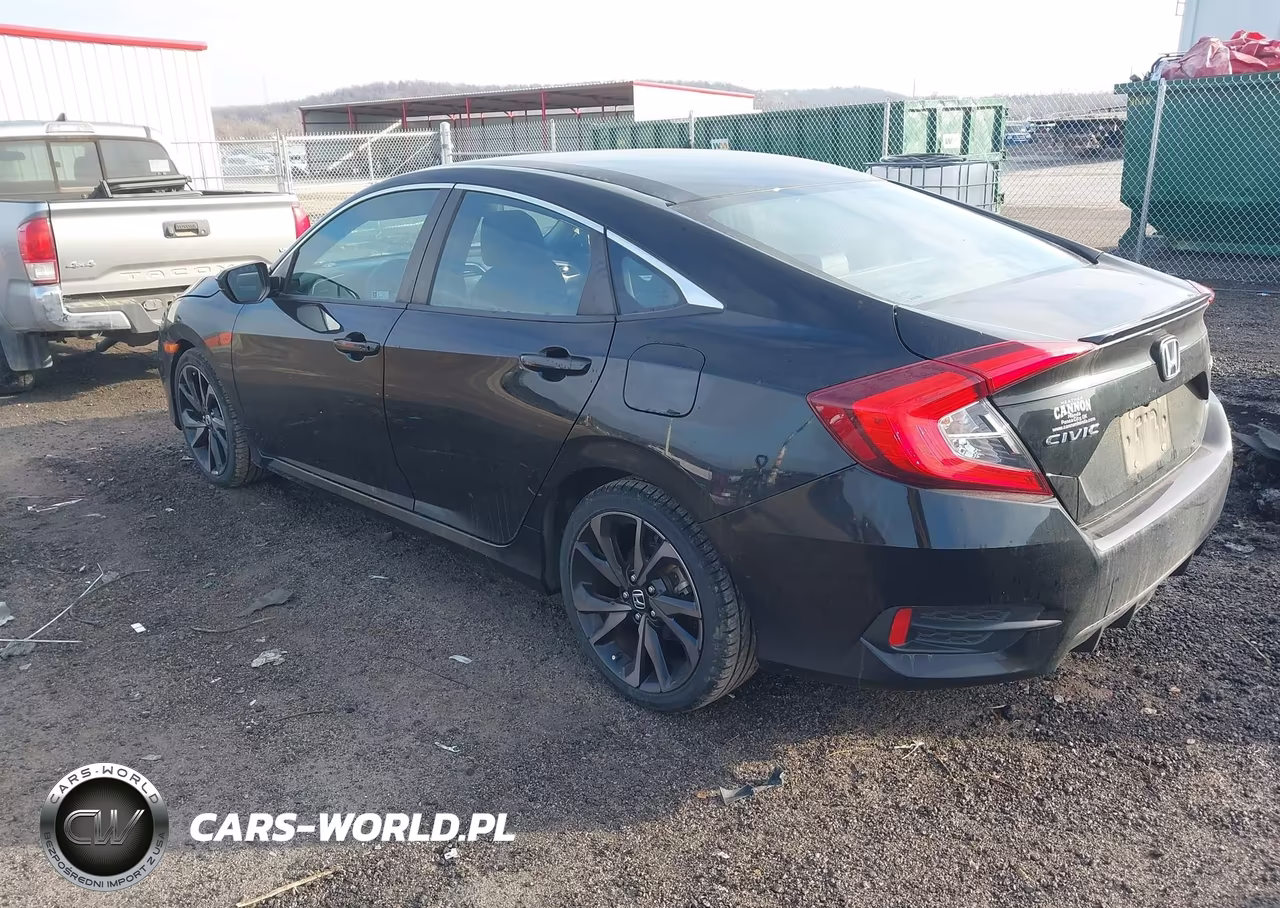 2020 Honda Civic Sport VIN:2HGFC2F83LH579769 - 3