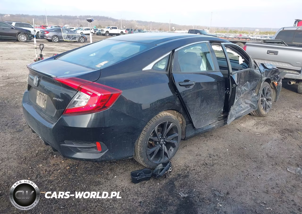 2020 Honda Civic Sport VIN:2HGFC2F83LH579769 - 4