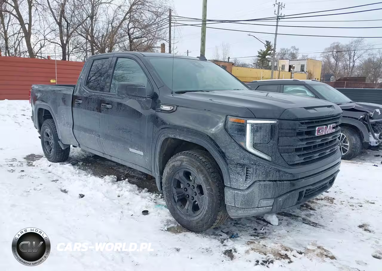 2024 GMC Sierra 1500 4Wd Standard Box Elevation With 3Vl