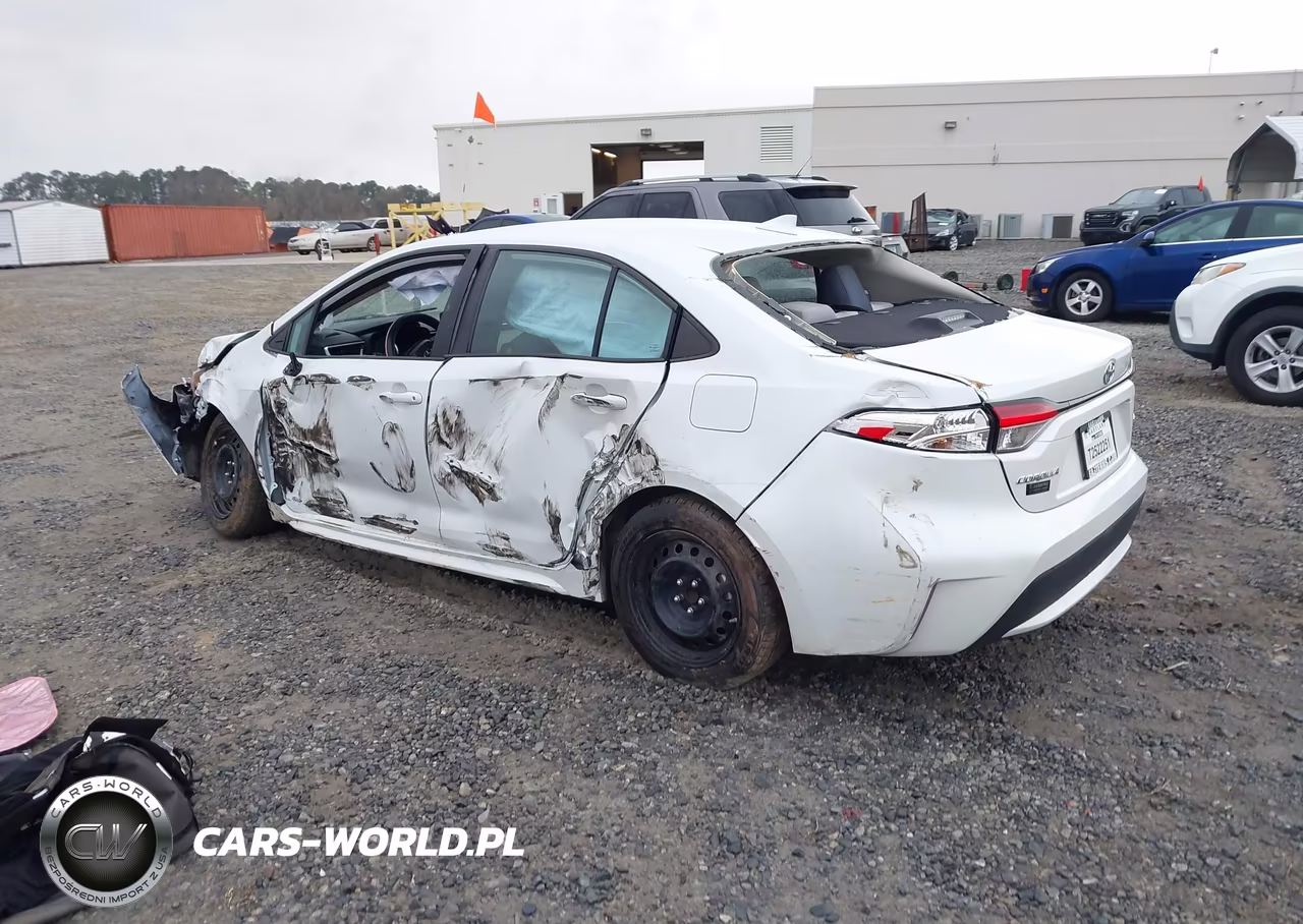 2022 Toyota Corolla Le VIN:5YFEPMAE9NP369813 - 3