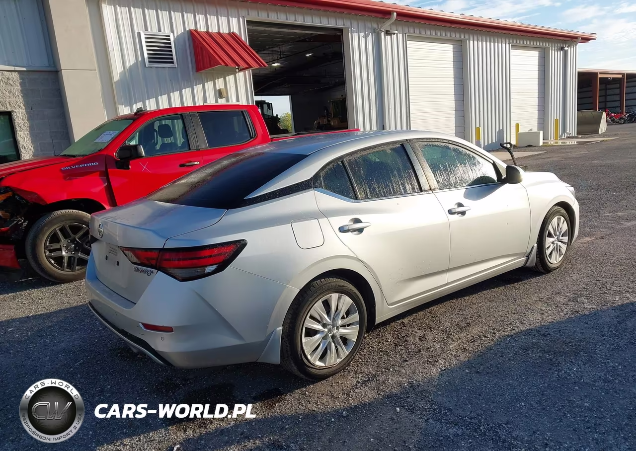 2020 Nissan Sentra S Xtronic Cvt VIN:3N1AB8BV7LY293334 - 4