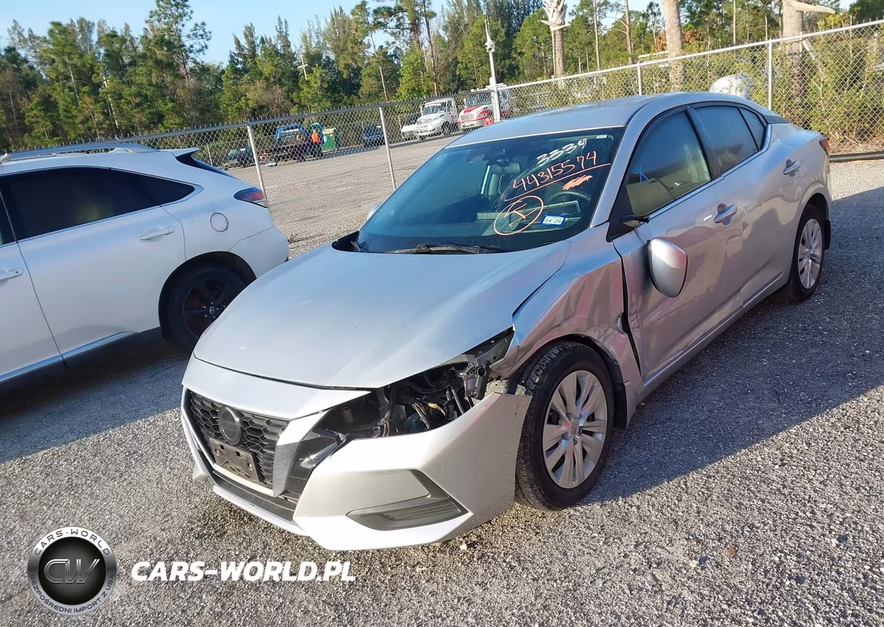 2020 Nissan Sentra S Xtronic Cvt VIN:3N1AB8BV7LY293334 - 6