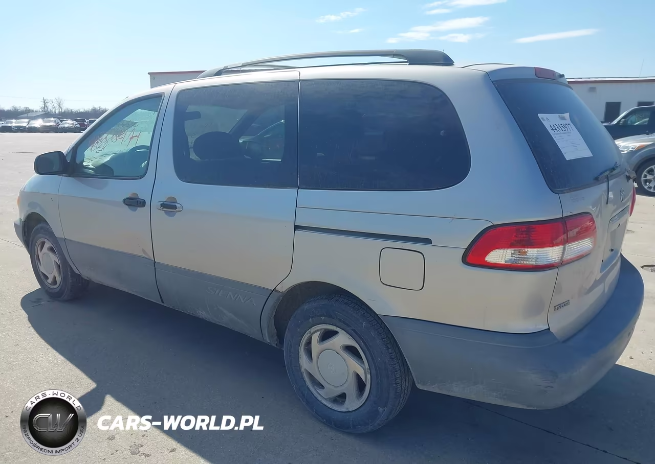 2001 Toyota Sienna Le VIN:4T3ZF13C71U405464 - 3