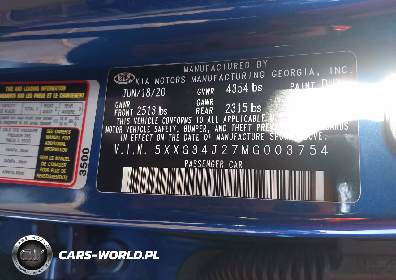 2021 Kia K5 Ex VIN:5XXG34J27MG003754 - 9