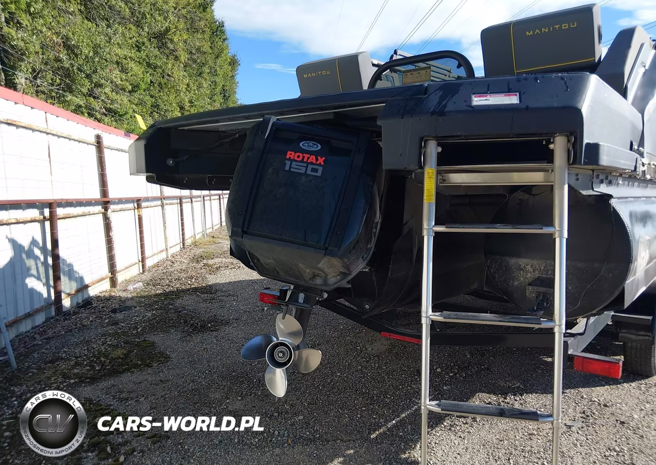 2024 Manitou Pontoon And Trailer VIN:TII84436I324 - 12