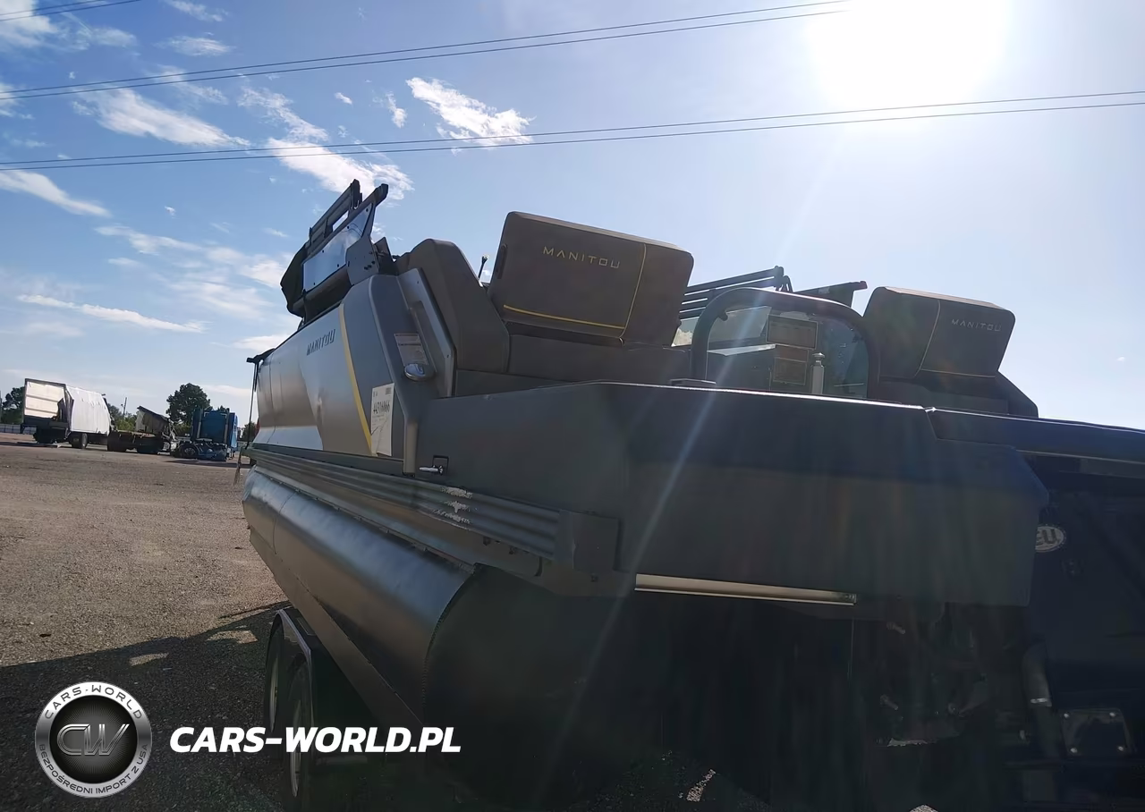 2024 Manitou Pontoon And Trailer VIN:TII84436I324 - 3
